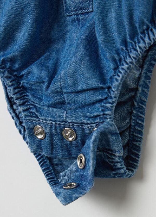 Ovs Body Camicia In Denim Con Tasca