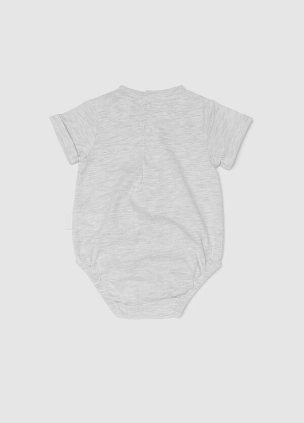 Ovs Body In Cotone Bio Con Ricamo I Love Mum & Dad