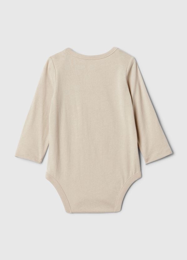 Ovs Body In Cotone Con Stampa Orsetto E Lettering