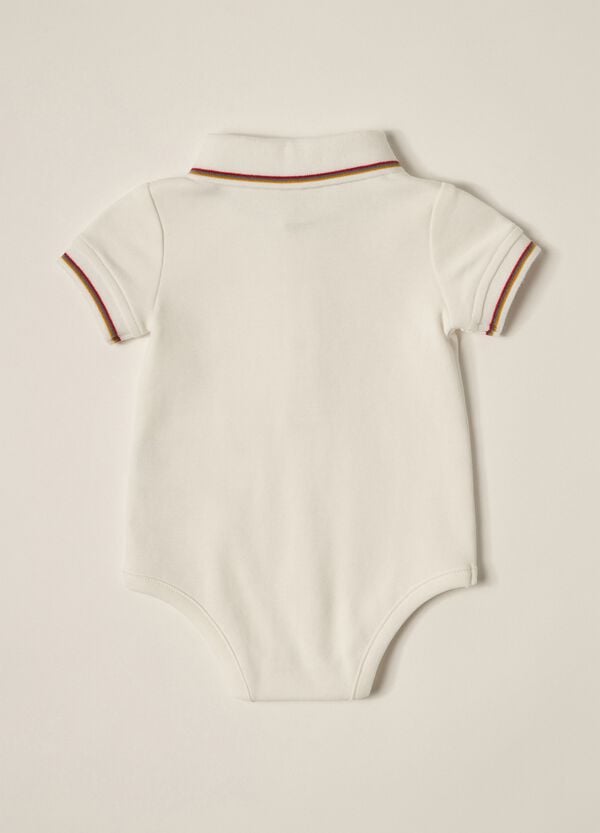 Ovs Body In Interlock Di Puro Cotone IANA Neonato
