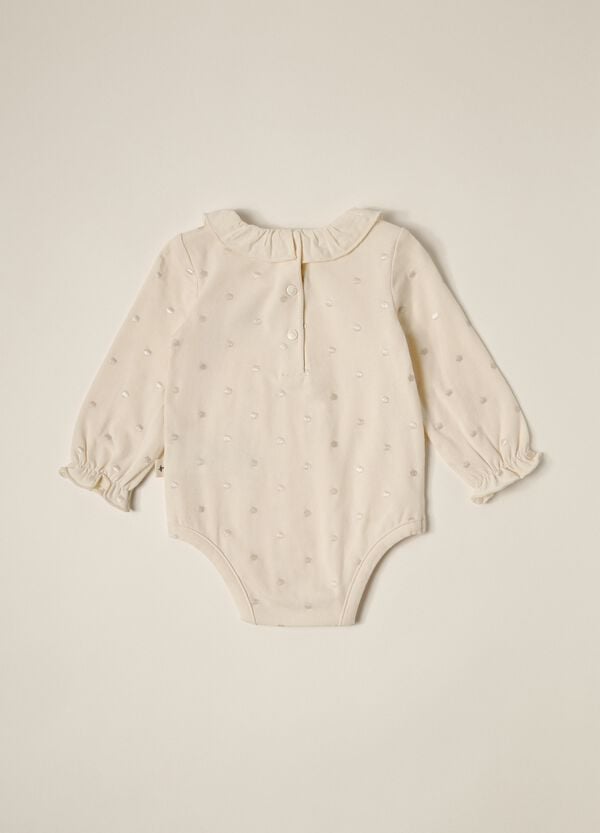 Ovs Body In Jersey Di Cotone Stretch IANA Neonata