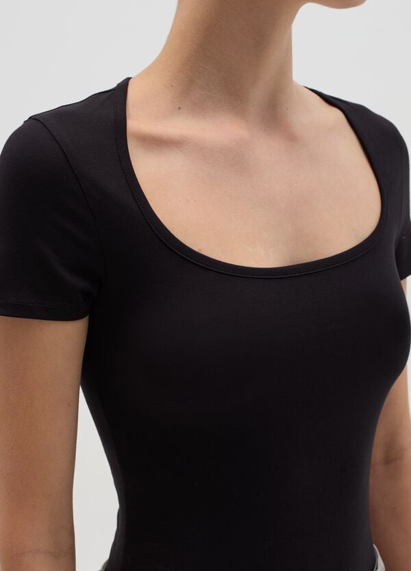 Ovs Body Maniche Corte Tinta Unita