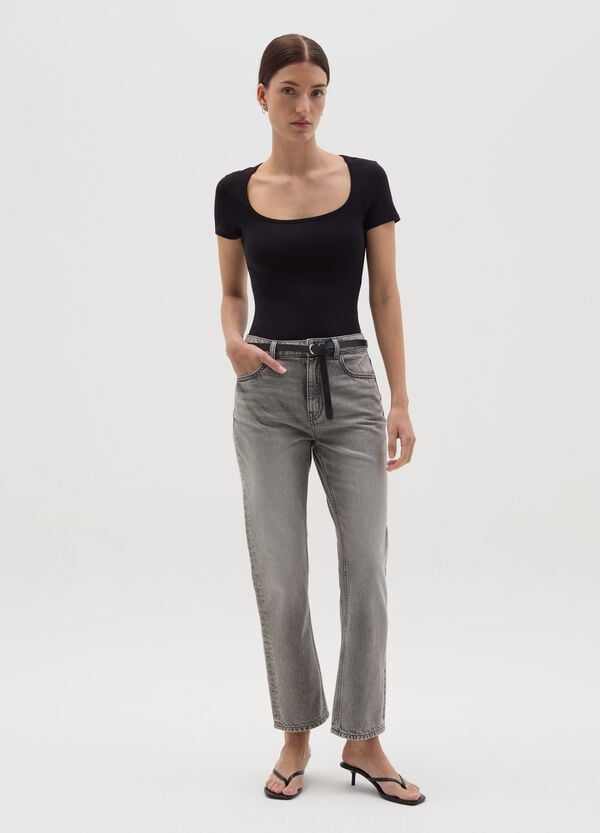 Ovs Body maniche corte tinta unita