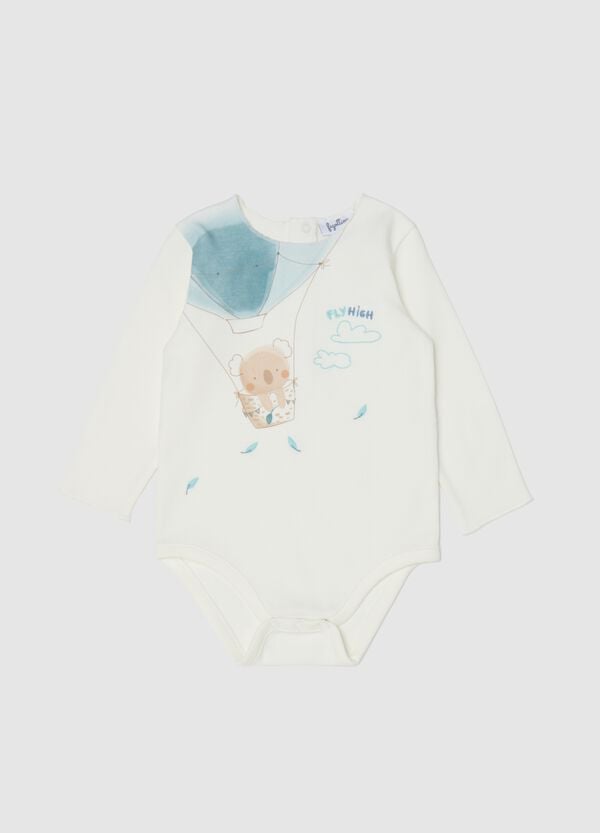 Ovs Body maniche lunghe stampa koala e ricamo