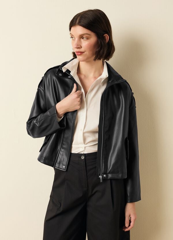 Ovs Bomber Biker A Collo Alto