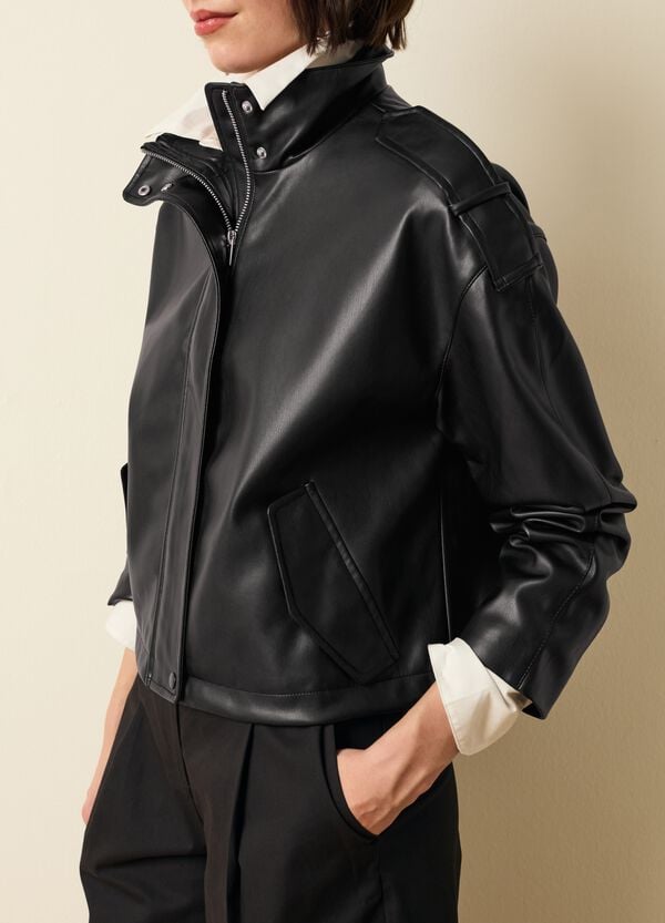 Ovs Bomber Biker A Collo Alto