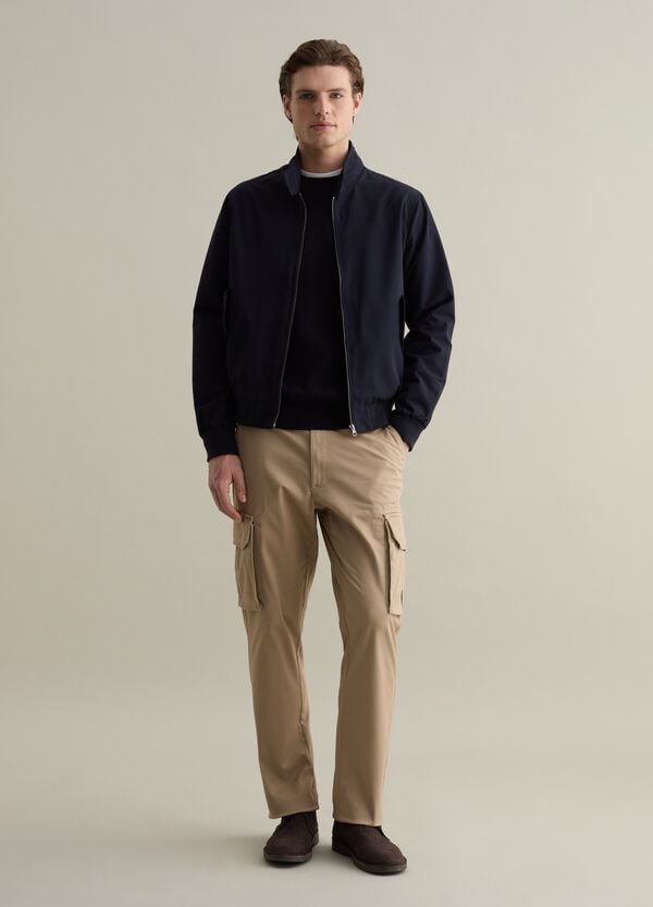 Ovs Bomber Full-zip A Collo Alto