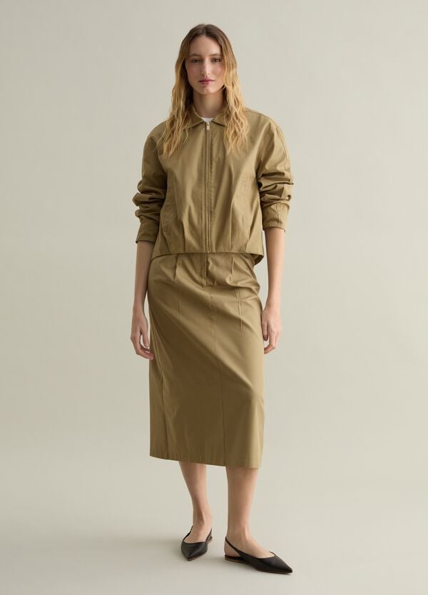 Ovs Bomber full-zip con colletto