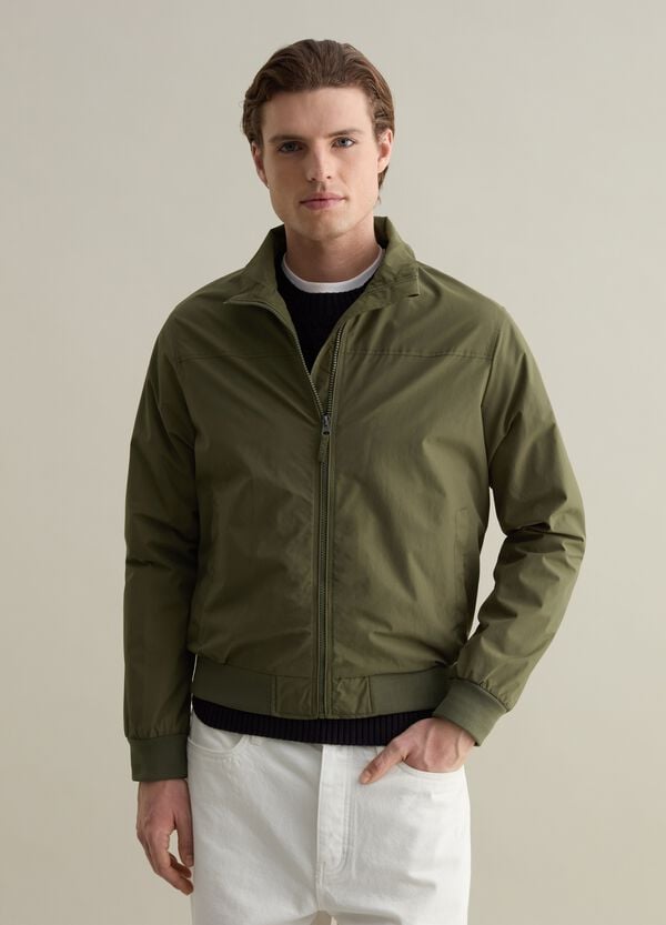 Ovs Bomber Full-zip Con Collo Alto