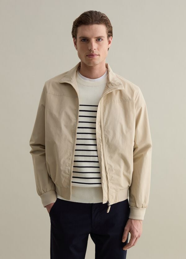 Ovs Bomber full-zip con collo alto