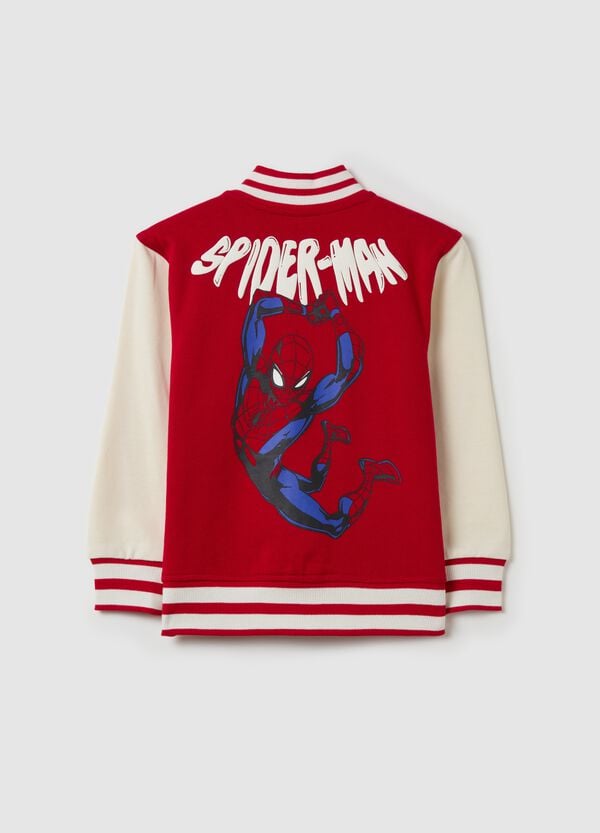 Ovs Bomber Varsity Bicolore Stampa Spider-Man