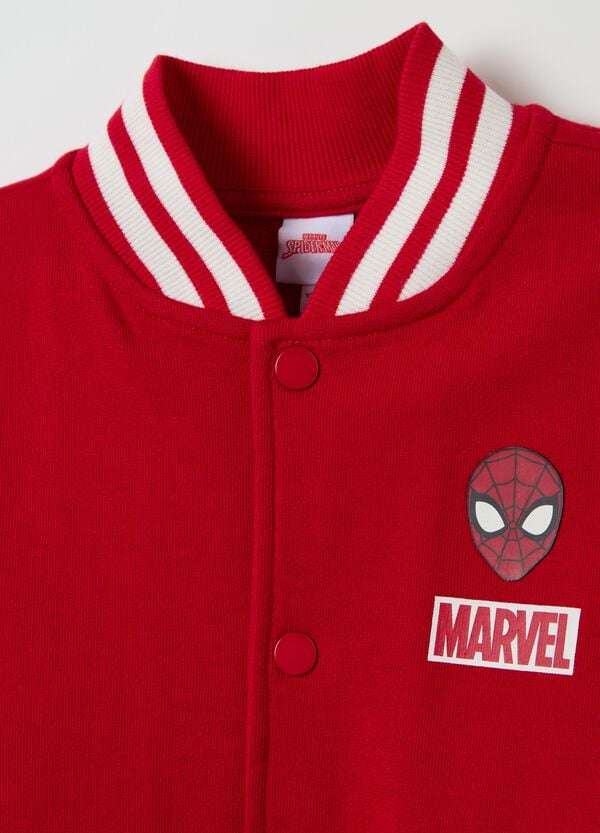 Ovs Bomber Varsity Bicolore Stampa Spider-Man