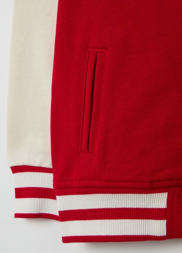 Ovs Bomber Varsity Bicolore Stampa Spider-Man