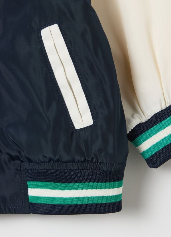 Ovs Bomber Varsity Con Patch "NY The League"