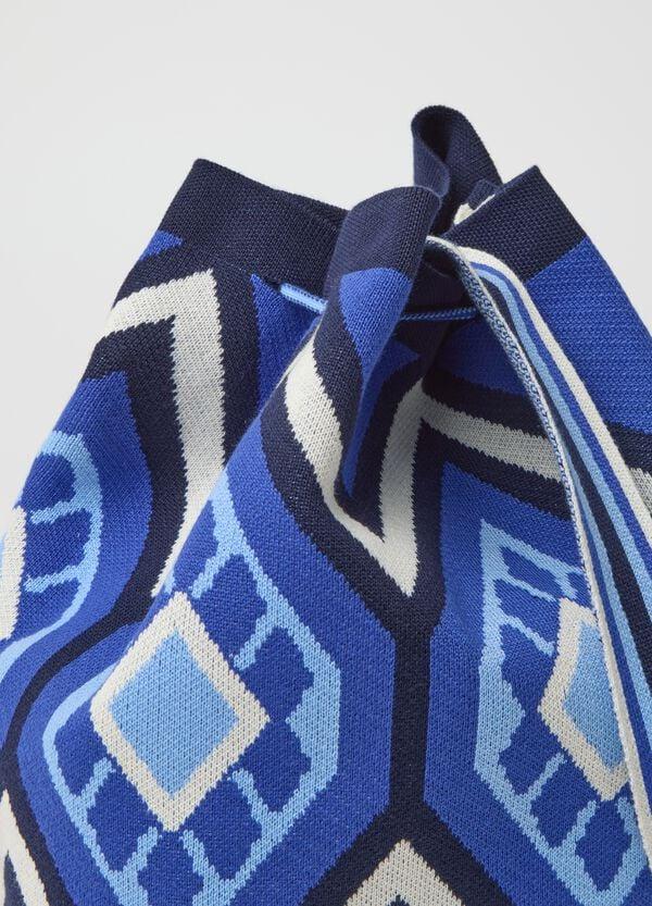 Ovs Borsa A Spalla Con Motivo Geometrico E Nappine