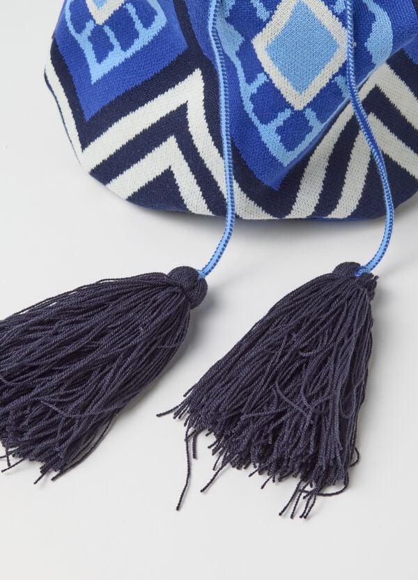 Ovs Borsa A Spalla Con Motivo Geometrico E Nappine