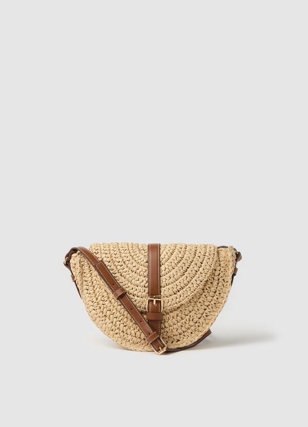 Ovs Borsa a spalla in rafia