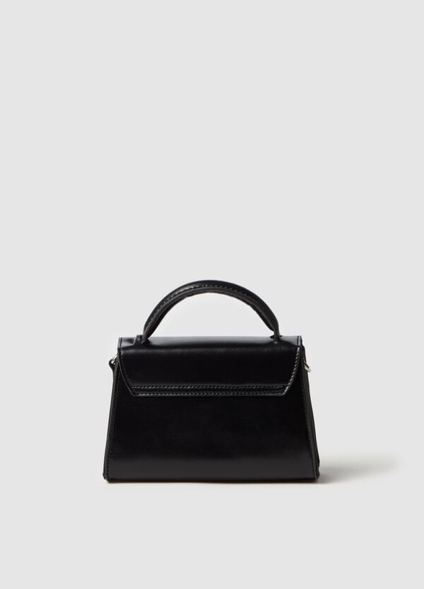 Ovs Borsa Effetto Lucido Con Nodo Di Strass