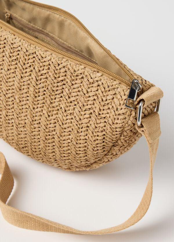 Ovs Borsa Hobo Beige In Rafia