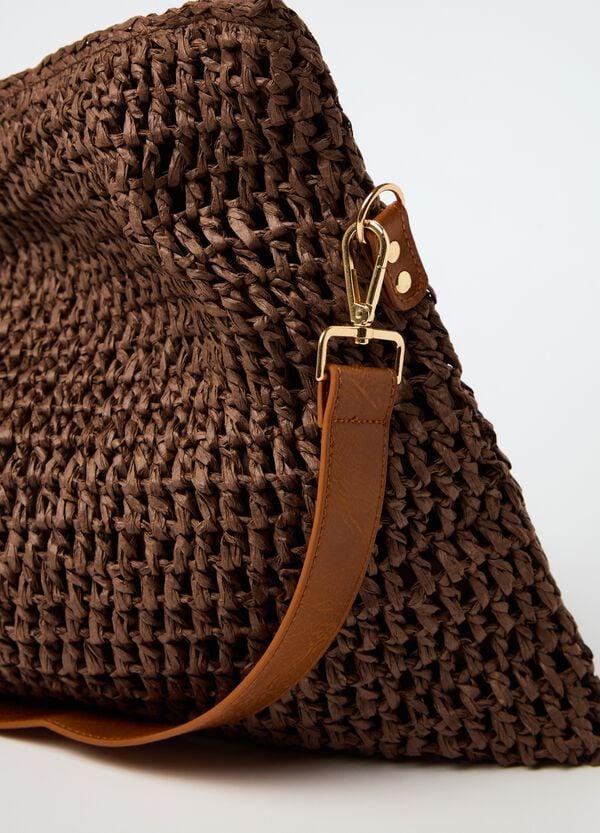 Ovs Borsa In Rafia Con Tracolla