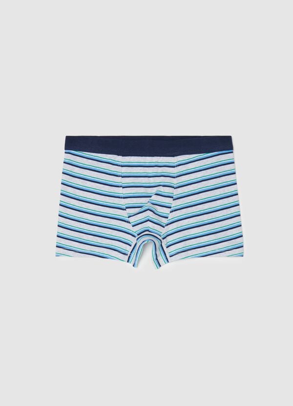 Ovs Boxer in cotone stretch a righe