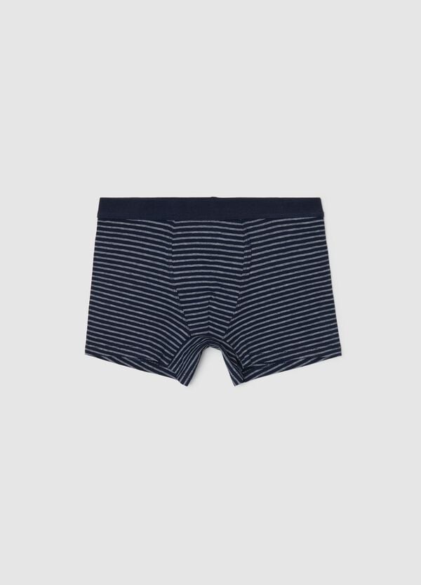 Ovs Boxer in cotone stretch in fantasia a righe