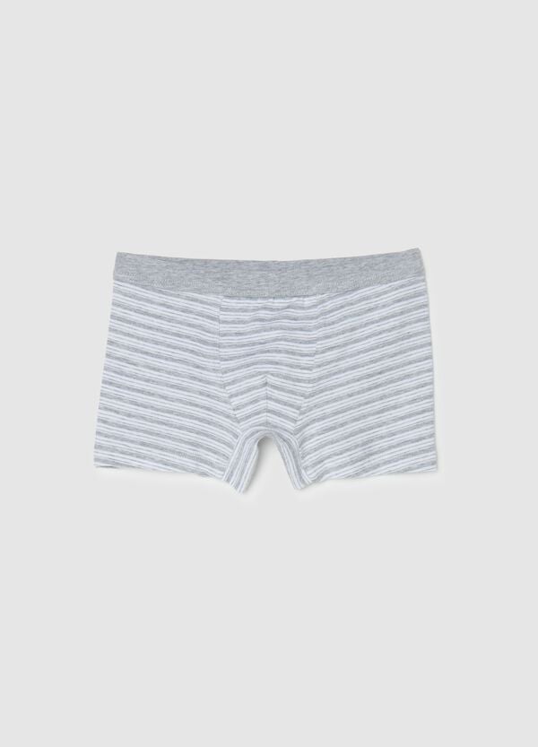 Ovs Boxer in cotone stretch in fantasia a righe