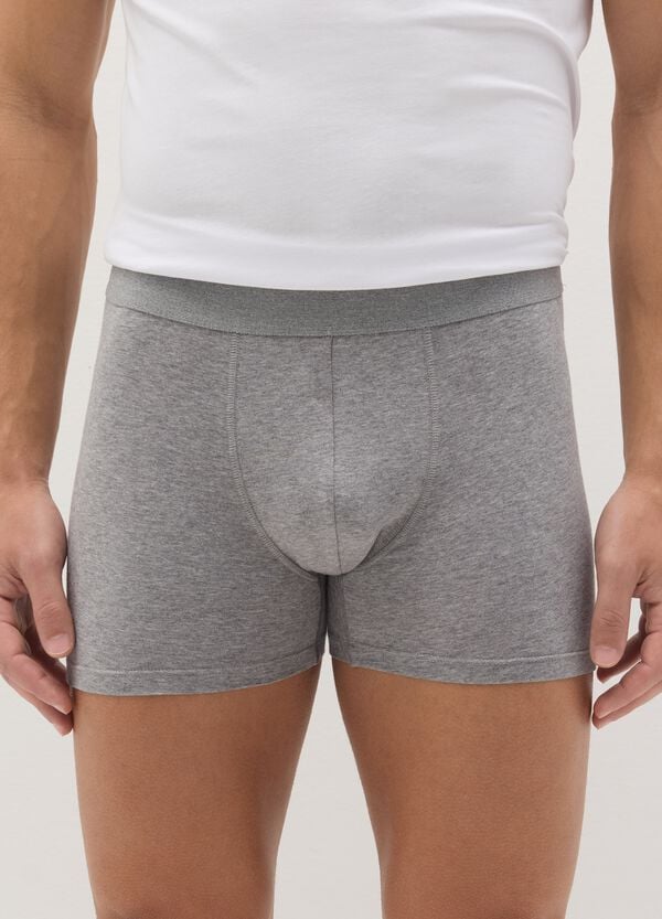 Ovs Boxer Midi In Cotone Stretch