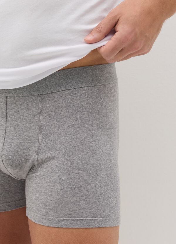 Ovs Boxer Midi In Cotone Stretch