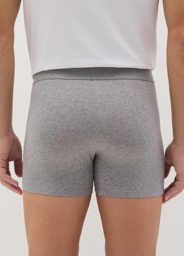 Ovs Boxer Midi In Cotone Stretch