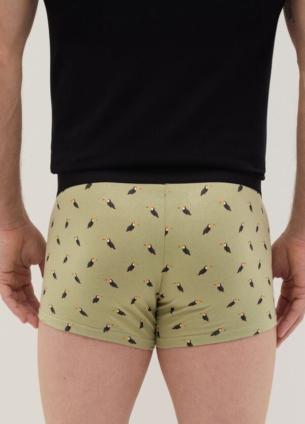Ovs Boxer Midi In Cotone Stretch Fantasia
