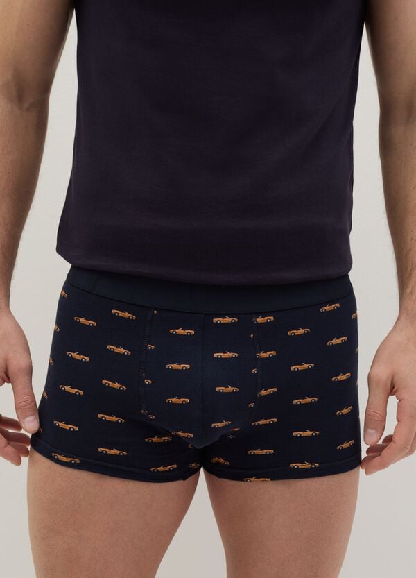 Ovs Boxer Midi In Cotone Stretch Fantasia