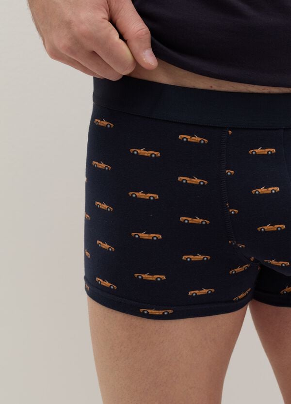 Ovs Boxer Midi In Cotone Stretch Fantasia