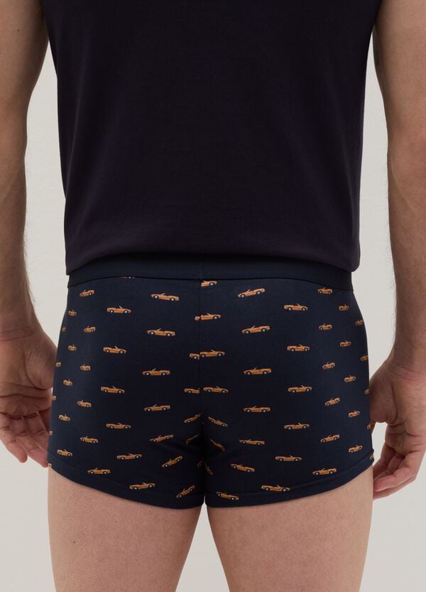 Ovs Boxer Midi In Cotone Stretch Fantasia