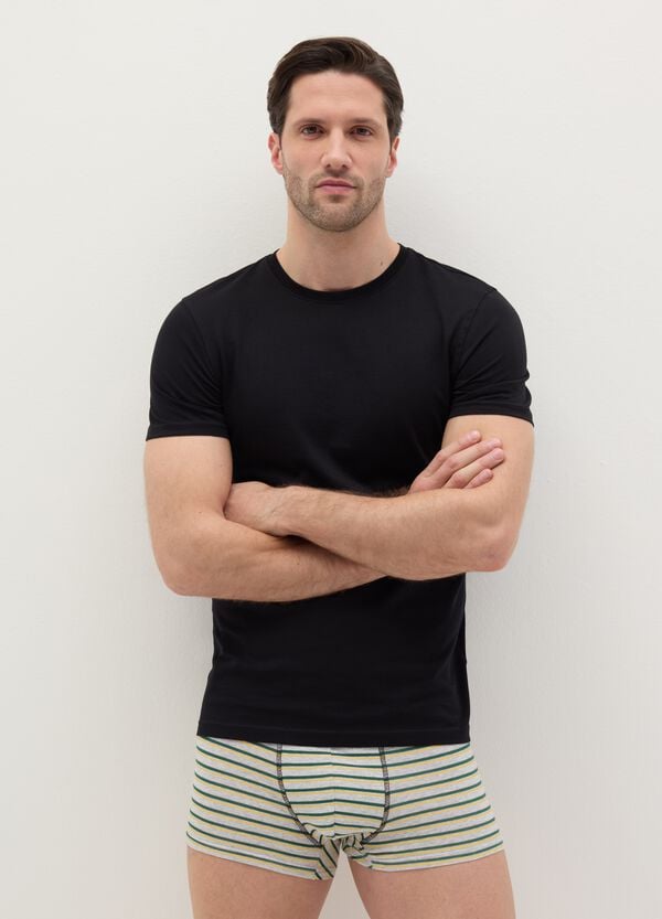 Ovs Boxer midi in cotone stretch fantasia