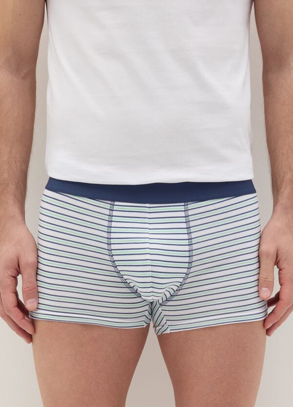 Ovs Boxer Midi In Cotone Stretch Fantasia