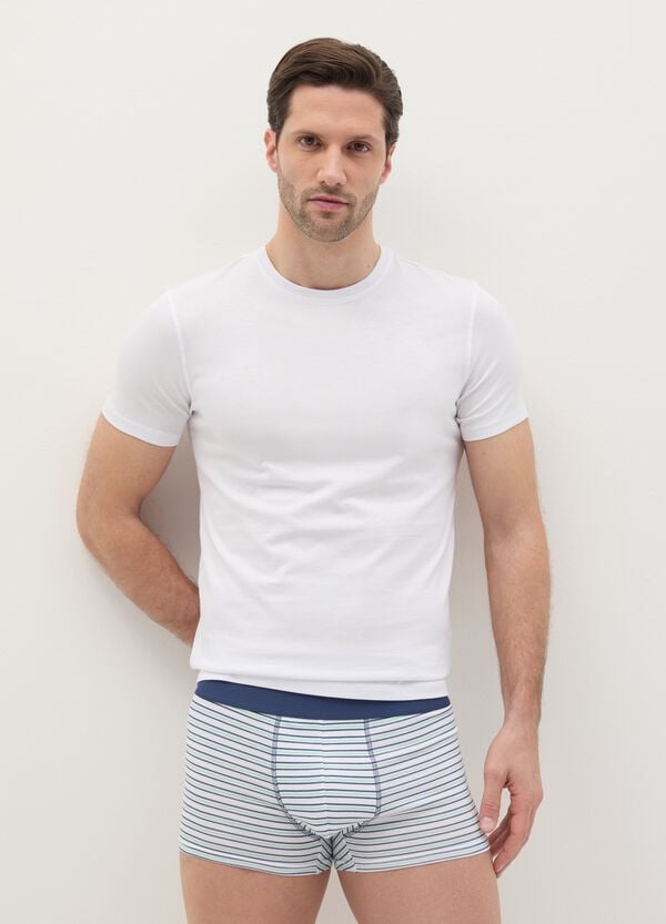 Ovs Boxer midi in cotone stretch fantasia