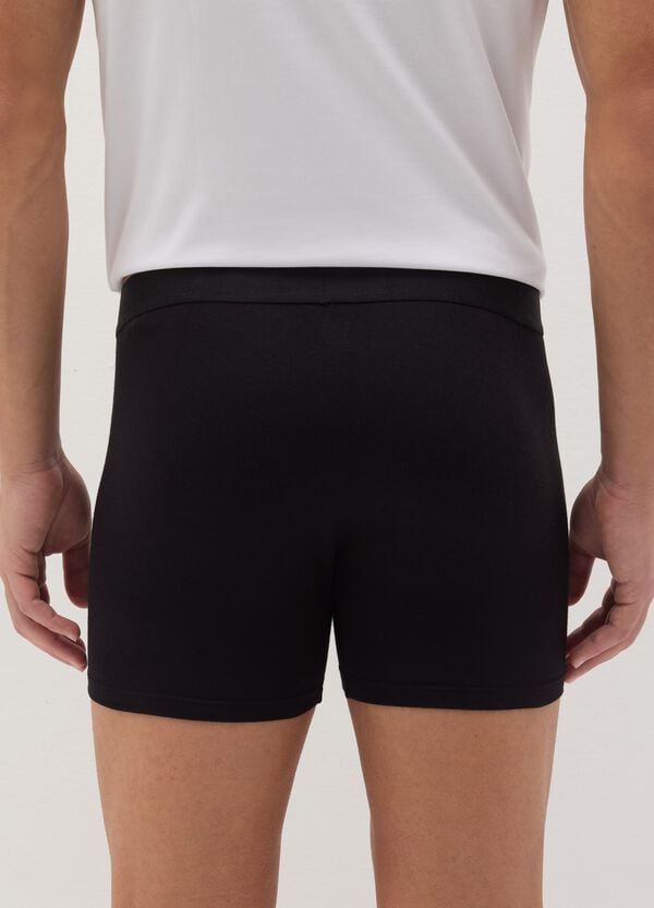 Ovs Boxer Midi In Cotone Stretch