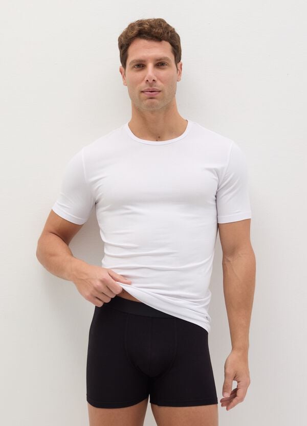 Ovs Boxer midi in cotone stretch