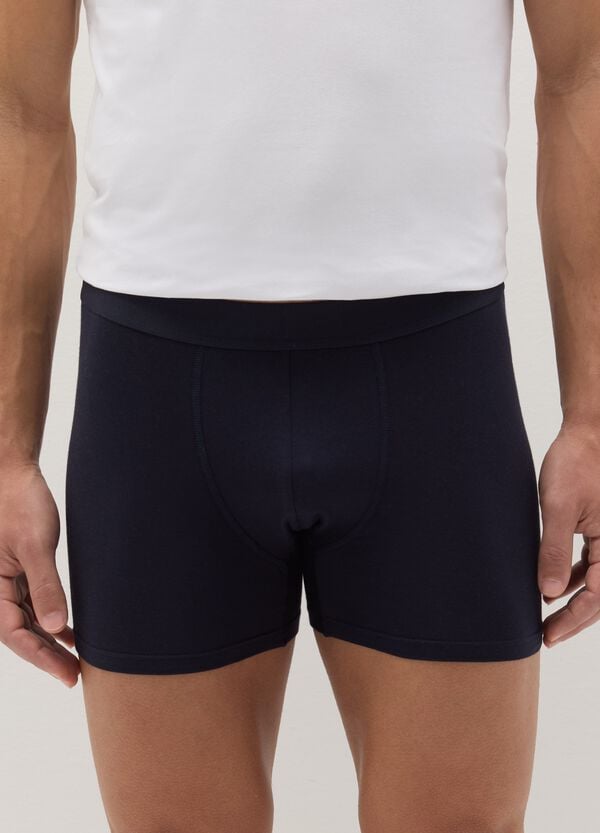 Ovs Boxer Midi In Cotone Stretch
