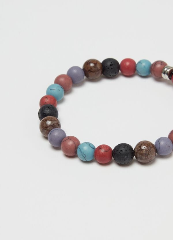 Ovs Bracciale Con Perline Effetto Marmo