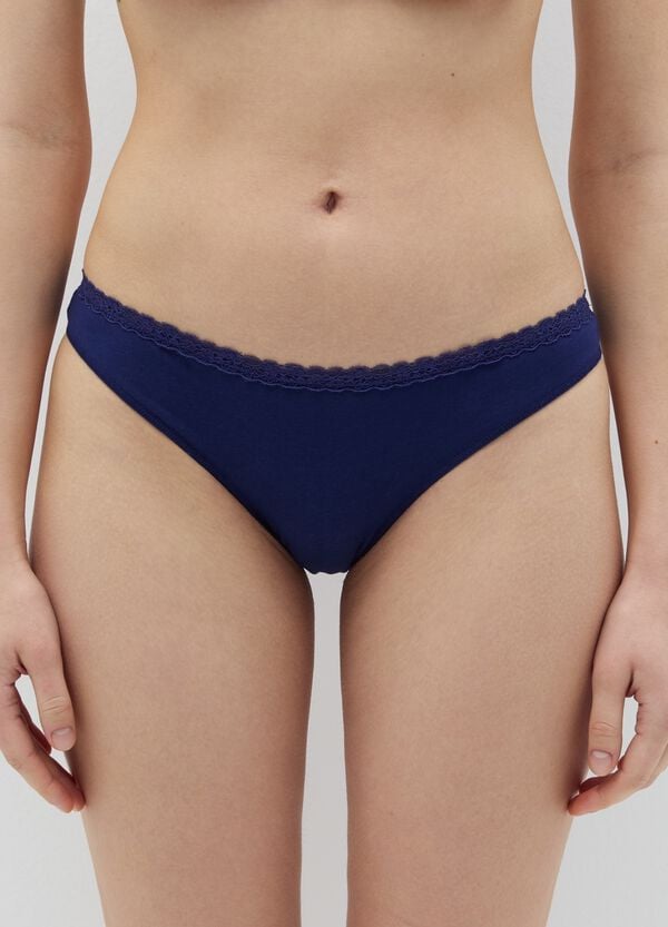 Ovs Brasiliano Con Profilo In Pizzo