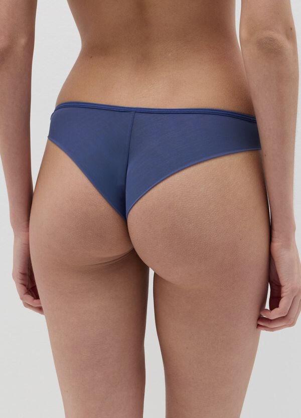 Ovs Brasiliano In Mesh Con Cuoricini