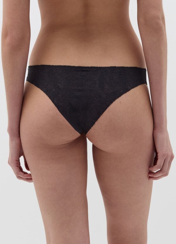 Ovs Brasiliano In Pizzo Con Motivo Geometrico