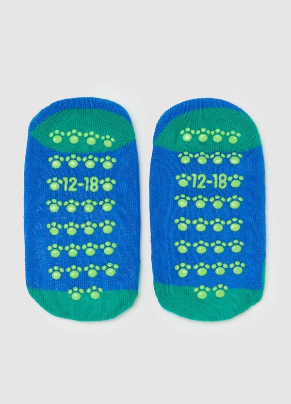 Ovs Calze Antiscivolo Con Disegno Dinosauro