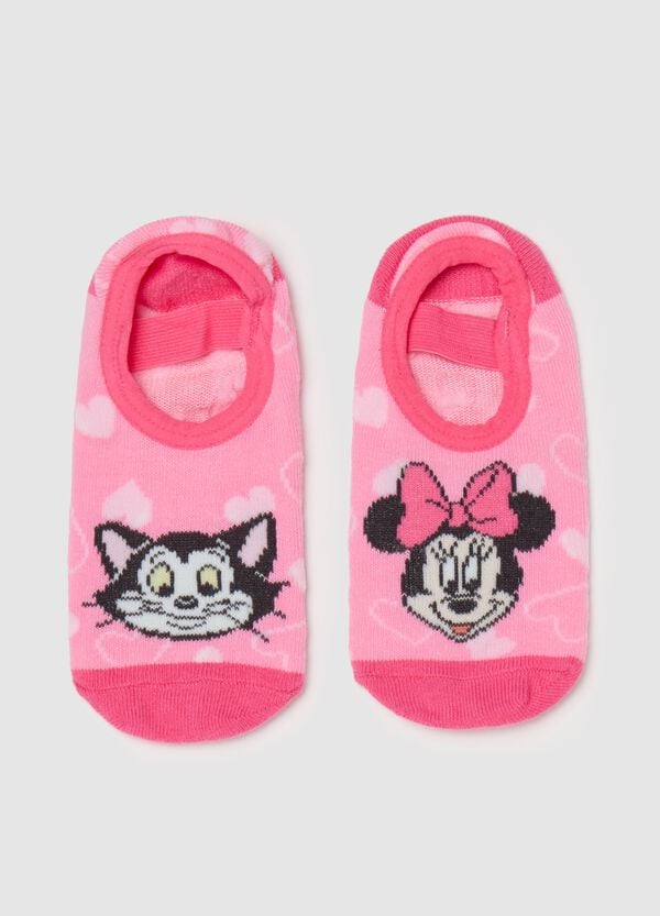 Ovs Calze antiscivolo con disegno Minnie e Figaro