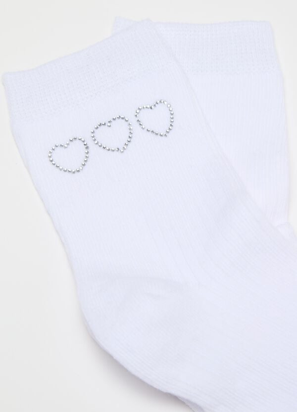 Ovs Calze Con Cuore Di Strass