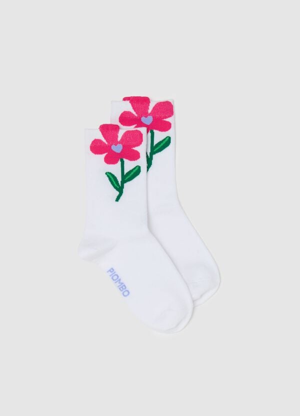 Ovs Calze midi con disegno fiore