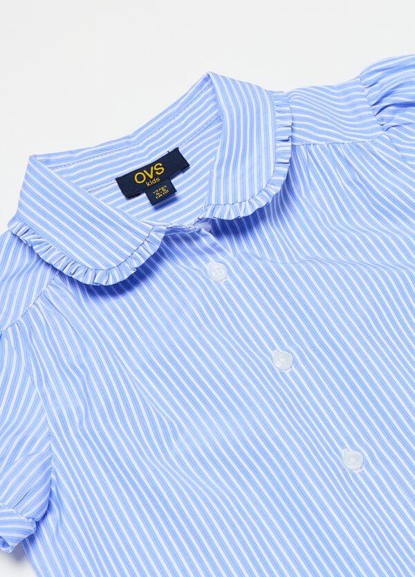 Ovs Camicia A Maniche Corte Fantasia A Righe