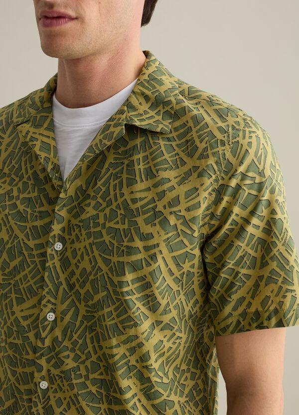 Ovs Camicia A Maniche Corte Stampa Geometrica